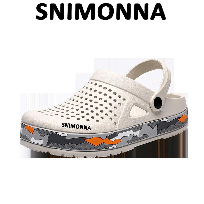 Men Slippers Summer EVA Soft-soled Platform Slides Sandals Indoor Outdoor Walking Beach Shoes Flip Flops Mens Shoes
