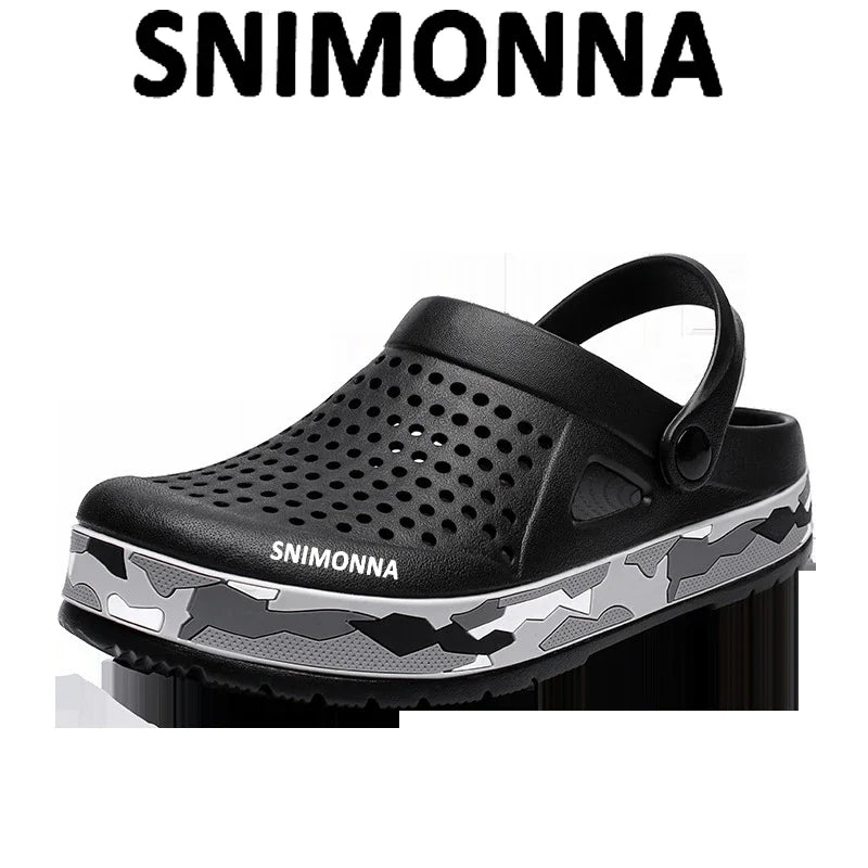 Men Slippers Summer EVA Soft-soled Platform Slides Sandals Indoor Outdoor Walking Beach Shoes Flip Flops Mens Shoes
