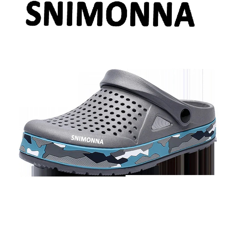 Men Slippers Summer EVA Soft-soled Platform Slides Sandals Indoor Outdoor Walking Beach Shoes Flip Flops Mens Shoes