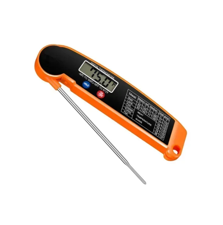 Digital Meat Thermometer – Instant Read, Waterproof & Backlit for BBQ, Grill & Kitchen 2025
