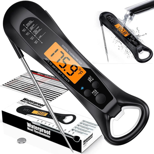 Instant Read Digital Meat Thermometer for Cooking – Fast & Accurate Kitchen Tool