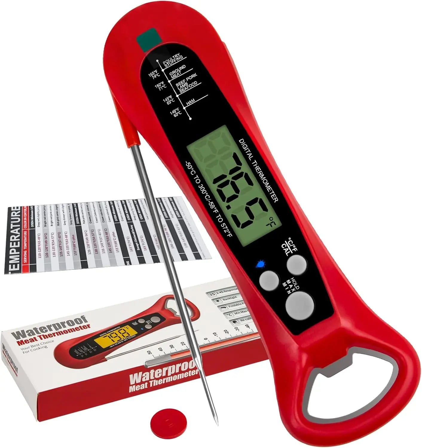 Instant Read Digital Meat Thermometer for Cooking – Fast & Accurate Kitchen Tool